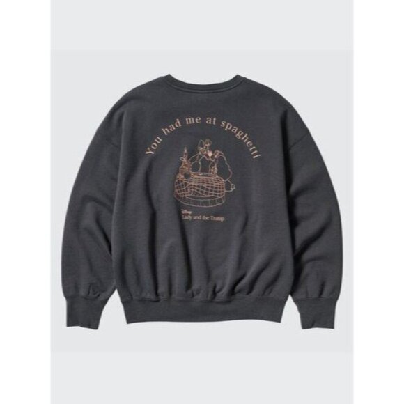 Uniqlo Black Sweatshirt with Graphic Design - Picture 1 of 7
